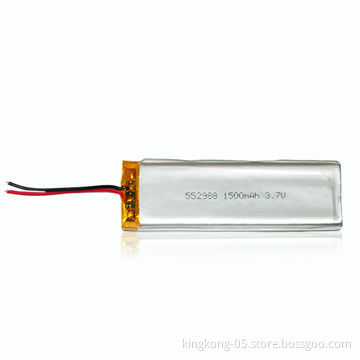 1,500mAh, LiPo Rechargeable Battery